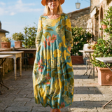 Žaneta | Painted Canvas Dress