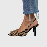 Harriet® – Lodičky s leopardím vzorem a špičatou špičkou