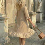 Lenka | Ruffle Day Dress