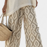 Andrea | Sophisticated Top & Casual Pants Set