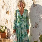 Anděla | Long Sleeve Floral Maxi Dress