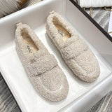 Lucinka™ | Útulné sherpa loafery