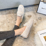 Lucinka™ | Útulné sherpa loafery