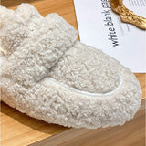 Lucinka™ | Útulné sherpa loafery