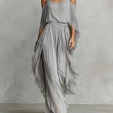 Selene | Elegantní plynoucí maxi šaty