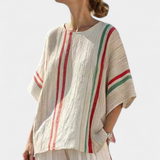 Tilda | Comfortable Boho Print Blouse & Loose-Fit Pants