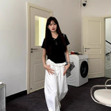 JOLANTKA™ – Elegant Lace-Trimmed Wide-Leg Jeans