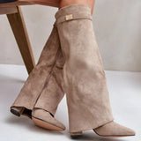 LUBOMÍRKA™ | HIGH SUEDE BOOTS