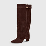 LUBOMÍRKA™ | HIGH SUEDE BOOTS