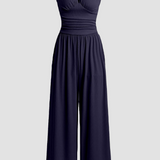 Women’s Sleeveless Jumpsuit – Flattering Fit for Effortless Elegance