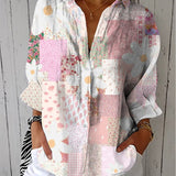 Růžena | Patchwork Daisy Blouse