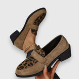Denisa | Pohodlné Leopardí Pantofle