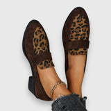 Denisa | Pohodlné Leopardí Pantofle
